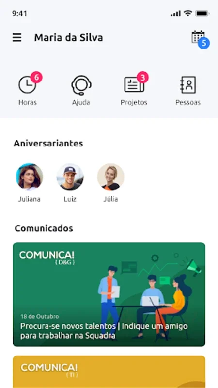 Squadra for Android - Efficient Teamwork and Connectivity