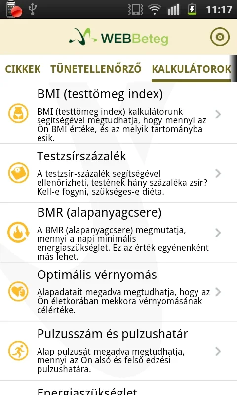 WEBBeteg for Android - Empowering Health Management