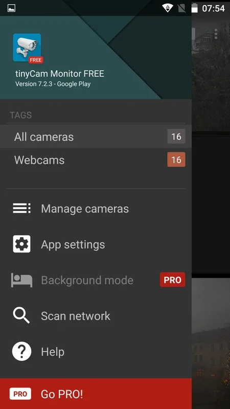 tinyCam Monitor FREE for Android - Monitor Cameras Effortlessly