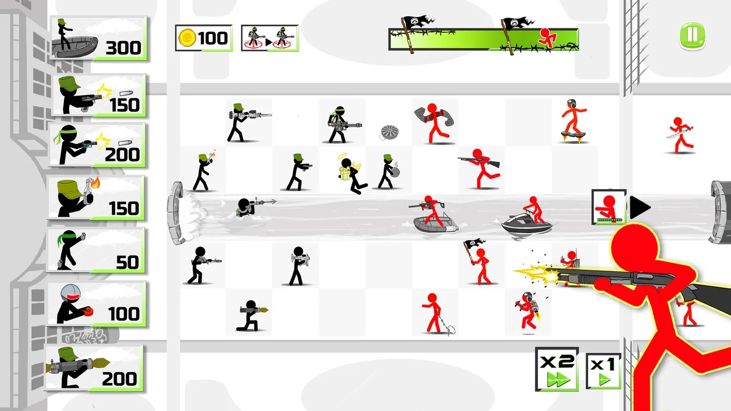 Stickman Army The Defenders for Android - Engaging Defense Game