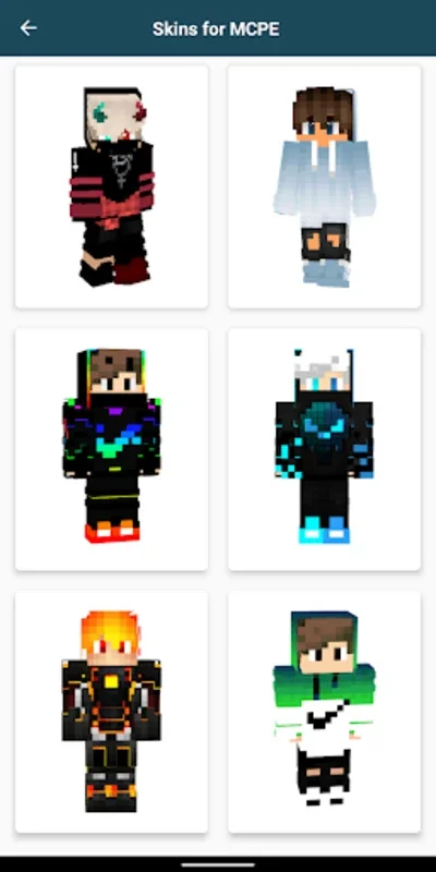 Boys Skins for Minecraft PE for Android - Customize Your Avatars