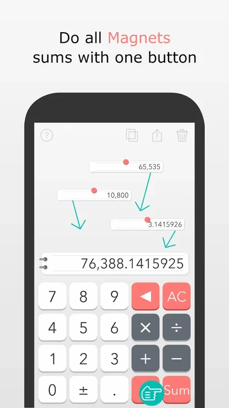 StickyCalc for Android: Innovative Calculation Experience