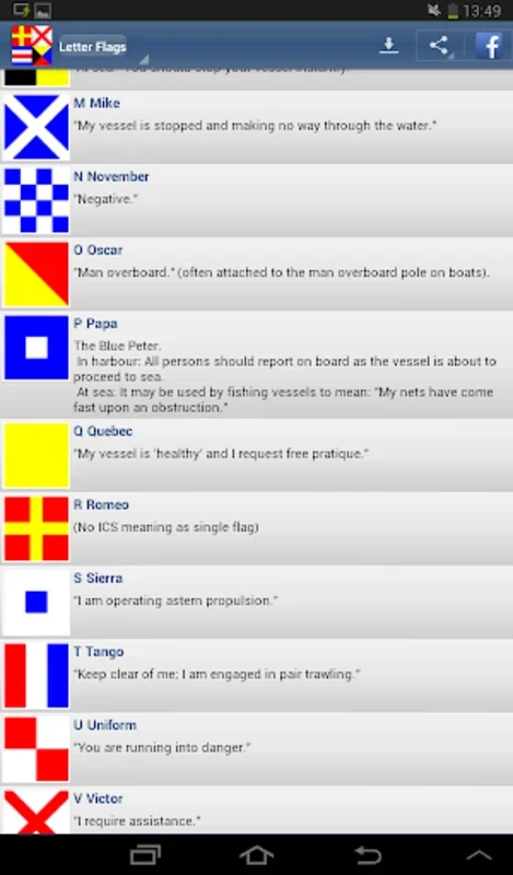 Nautical Flags for Android - Enhance Your Maritime Knowledge