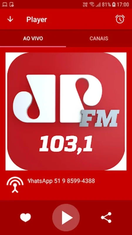 Osório - Jovem Pan Litoral 103,1 for Android: Uninterrupted Radio Fun