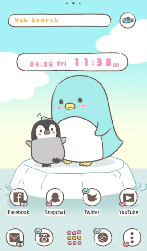 Penguin Parent Theme for Android: A Unique Design