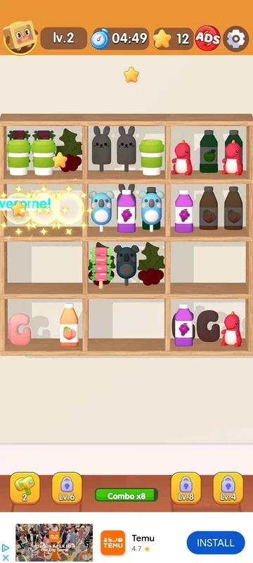 Goods Sort for Android - Sort Items and Score Points