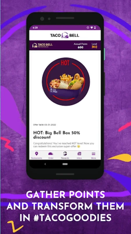 Taco Bell Romania for Android: Convenient Ordering and Exclusive Deals