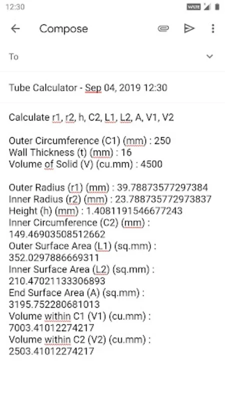 Tube Calculator for Android: Precise and Efficient