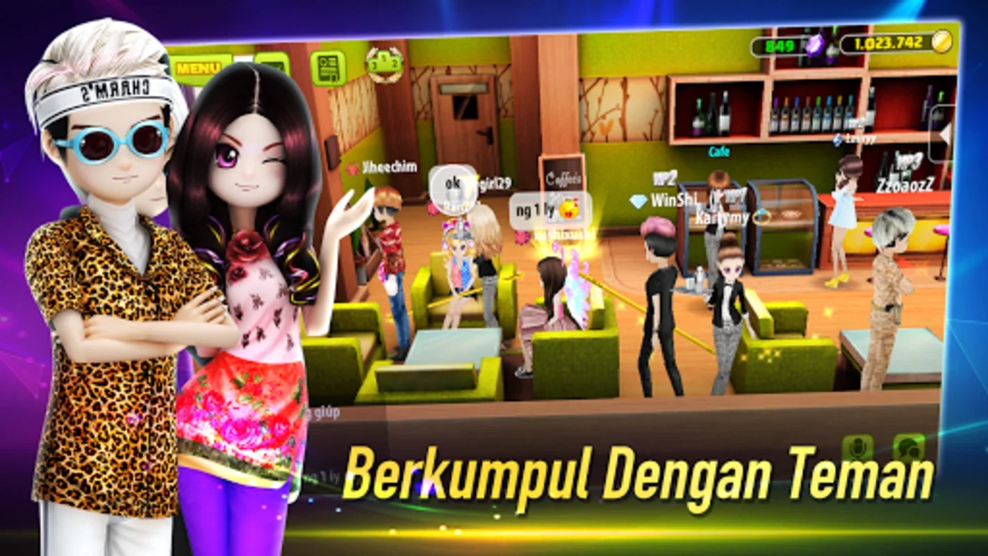 Avatar Musik INDO for Android - Engaging Social Dance Game