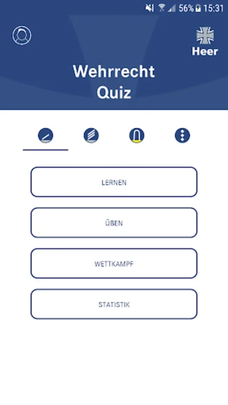 Wehrrecht Quiz for Android: Master Military Law