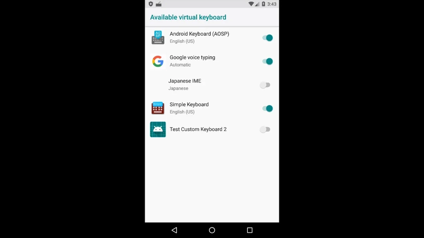 Keyboard Switcher for Android - Effortless Keyboard Switching