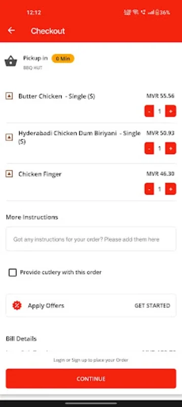 BBQ Hut for Android - Download the APK for Swift Food Delivery