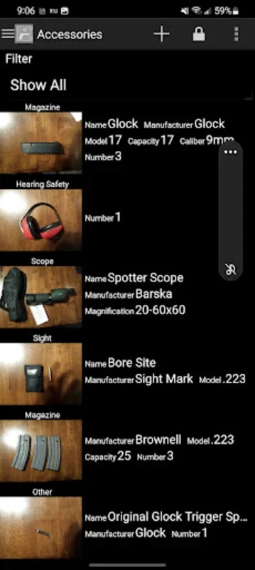 Gun Safe Lite for Android - Secure Firearm Info Manager