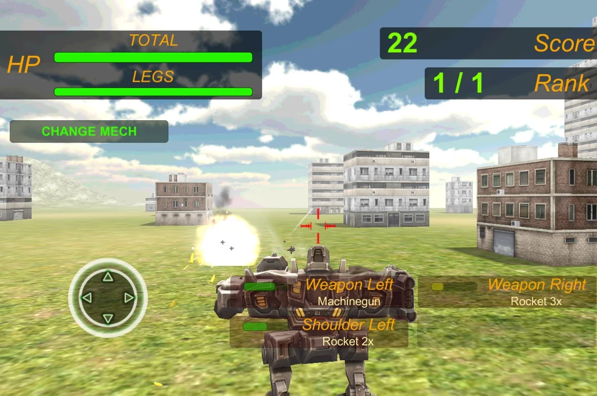 Extreme Battle Mech War for Android - Intense Mech Combat