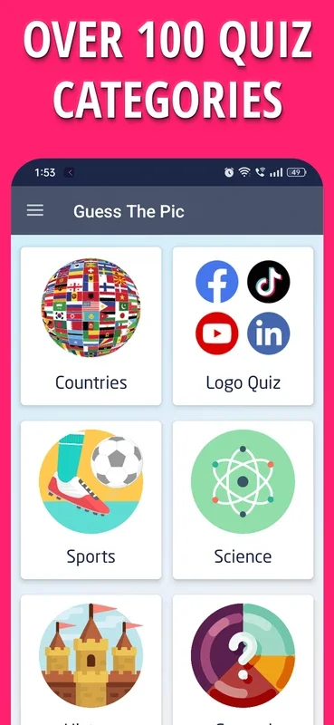 Guess The Pic for Android - Engaging Picture Guessing Game