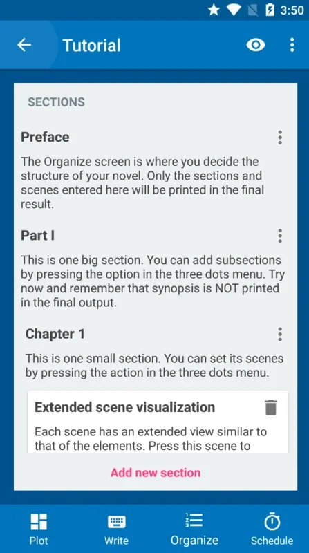 Novelist for Android - Create and Organize Your Stories