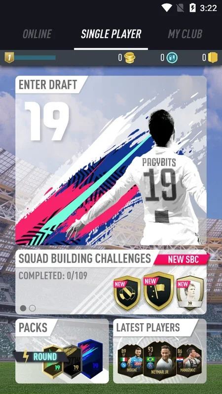 FUT 19 DRAFT by PacyBits for Android - No Downloading Needed