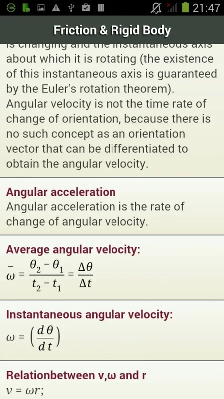 Physics Notes for Android - Enhance Your Learning