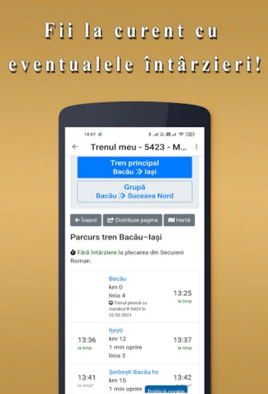 Mersul trenurilor RO for Android - Streamline Your Rail Travel