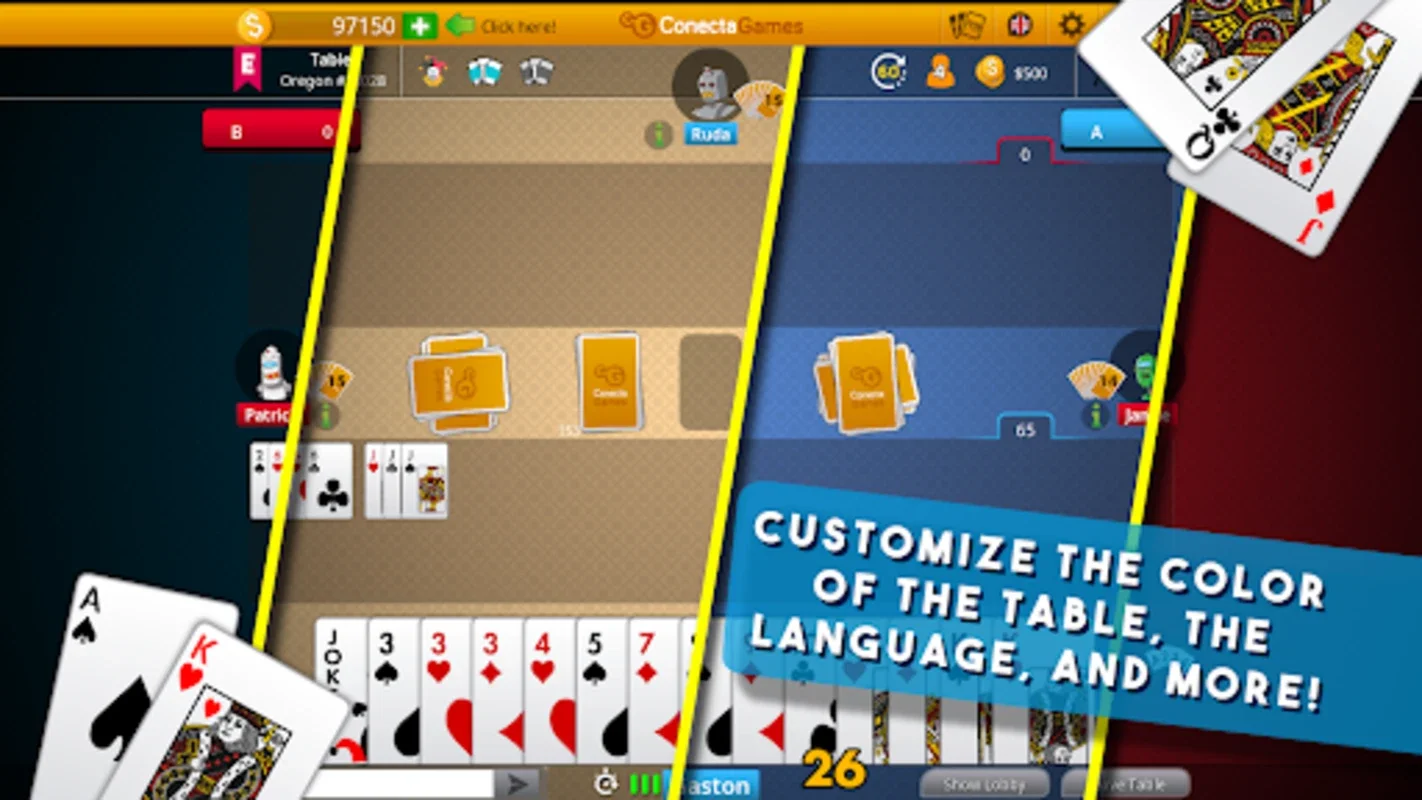 Hand and Foot Canasta for Android - Engaging Multiplayer Fun