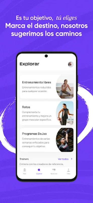 BeJao for Android: Personalized Fitness App