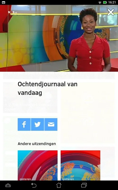 Jeugdjournaal for Android - Engaging News Experience