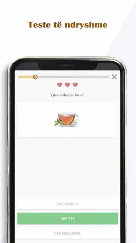 Mëso Gjermanisht v2 for Android - Master German Vocabulary & Pronunciation