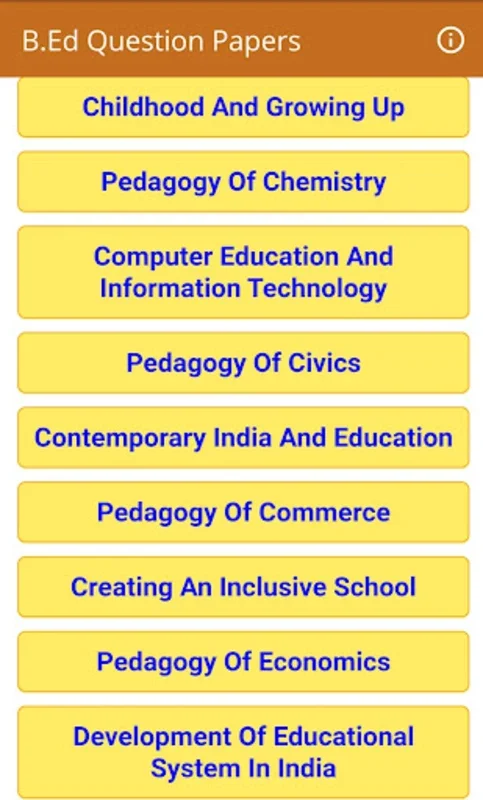 B.Ed Question Papers for Android - Ace Your Exams