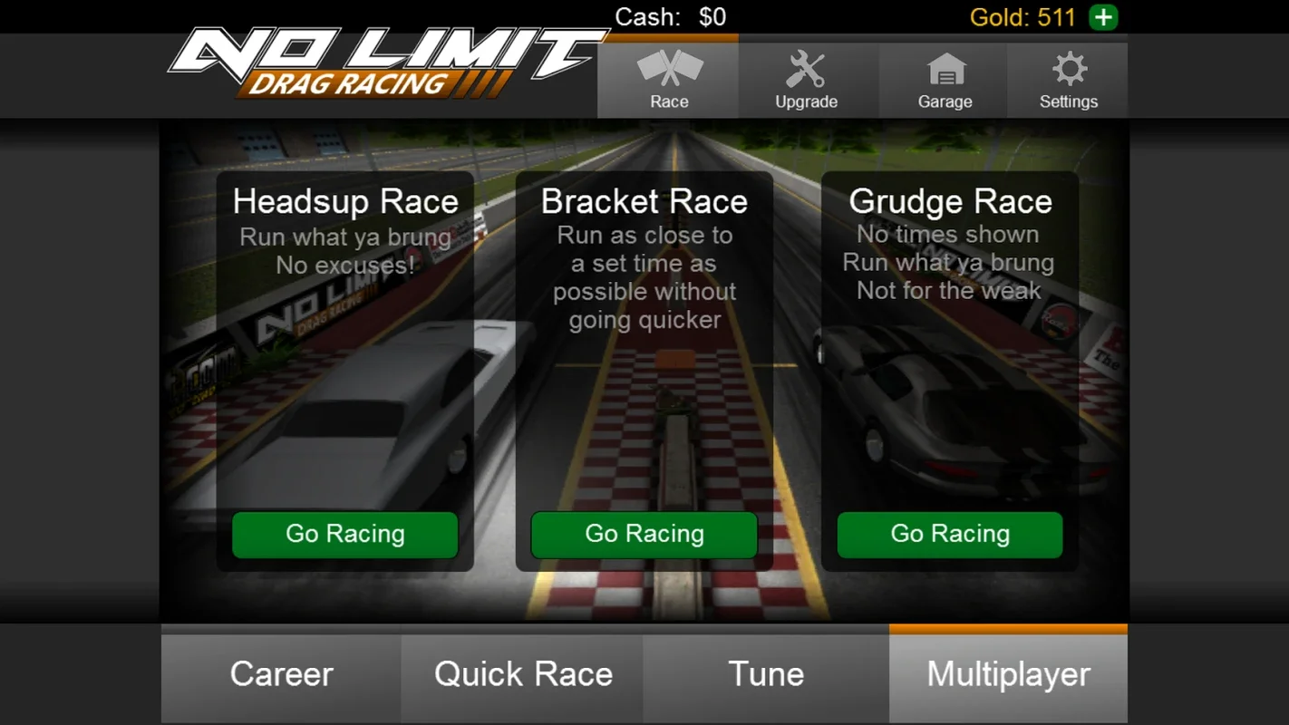 No Limit for Android - Realistic Drag Racing Experience