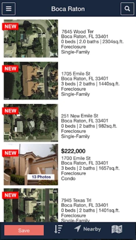 Foreclosure Homes For Sale for Android - Find Deals