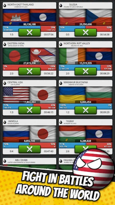 e - Sim Countryball Be President for Android: Rule Your Virtual Empire