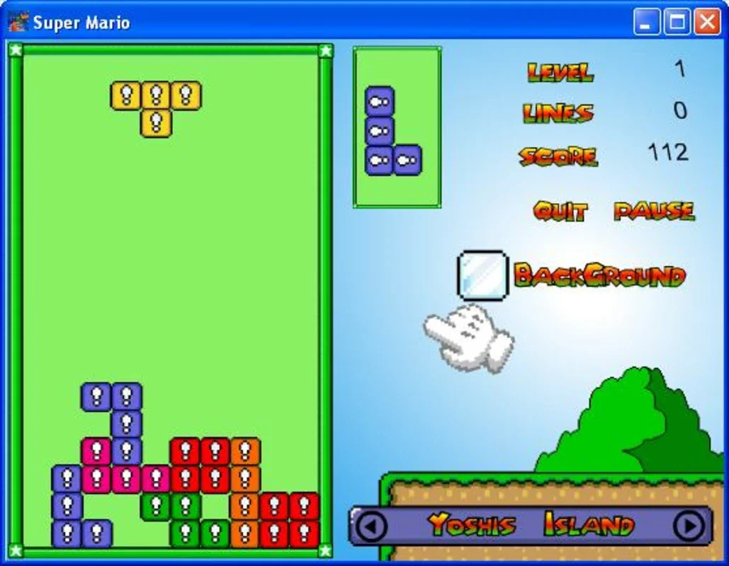 Super Mario Tetris for Windows - Fun Mario-Themed Tetris