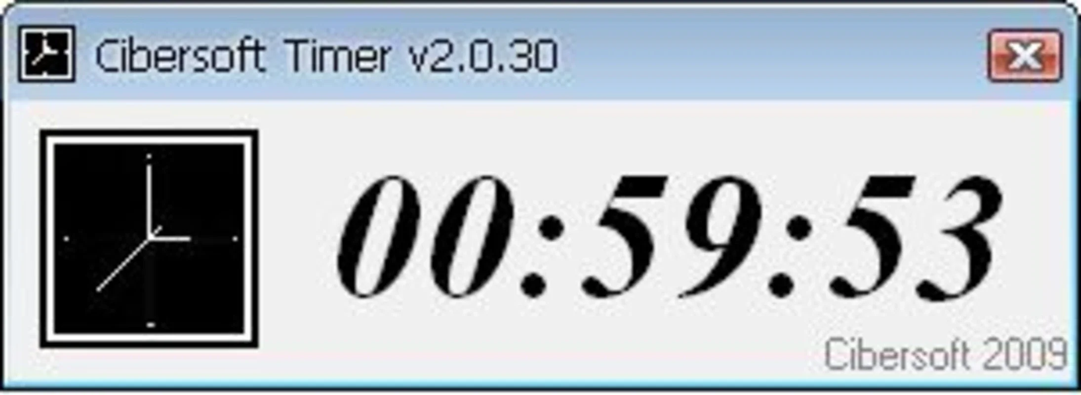 Cibersoft Timer for Windows - Effective Reminder Solution