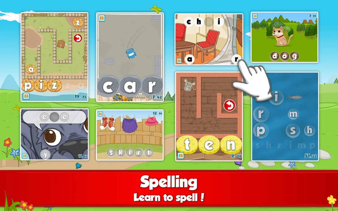 Fun English Learning Games for Android - No Downloading Required