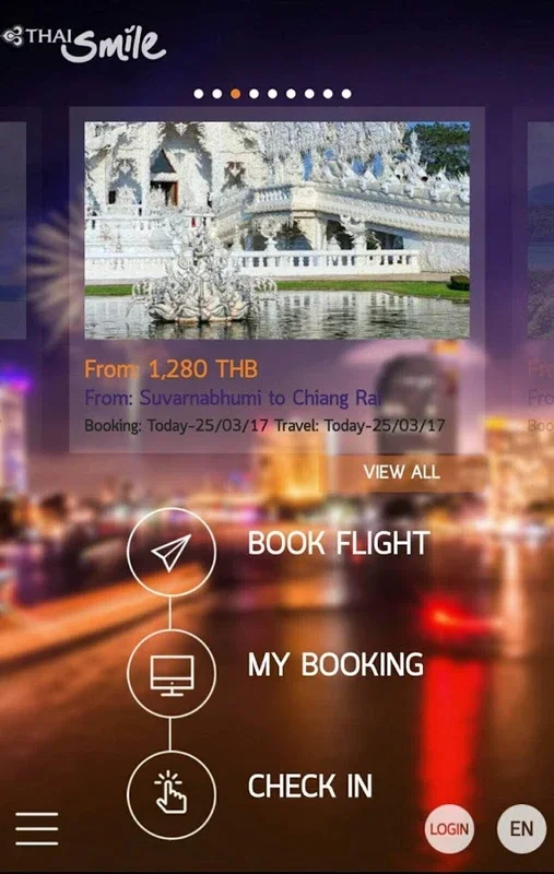 THAI Smile for Android - Convenient Air Travel App