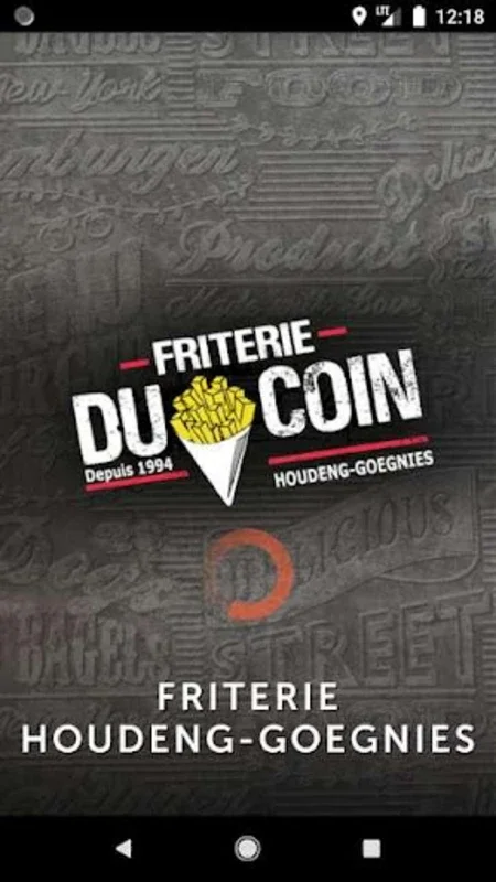 Friterie du Coin Houdeng for Android - Quick and Convenient Mobile Food Ordering