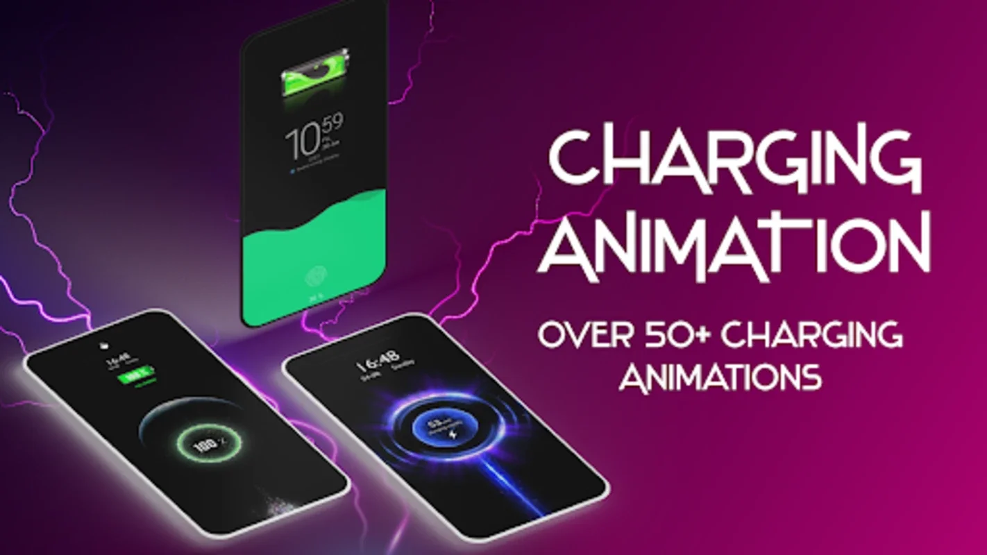 Battery Charging Animation 4D for Android - No Downloading Required