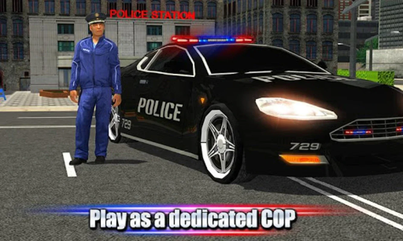 Crime Town Police Car Driver for Android: Enforce the Law