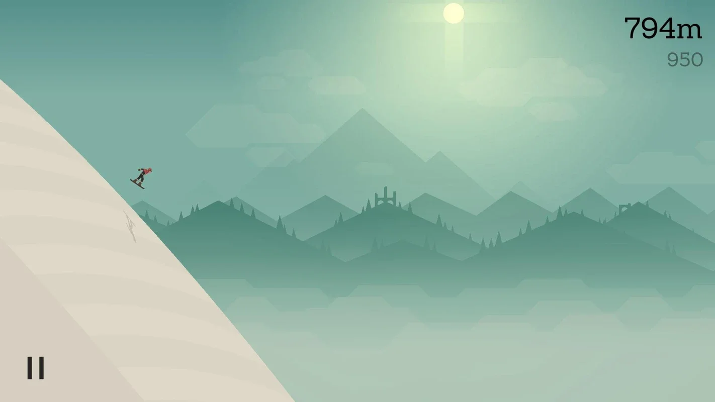 Alto's Adventure on Android: An Exhilarating Snowboarding Experience