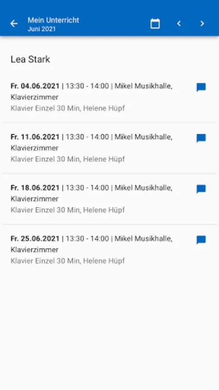 Musikschule Nagold for Android: Secure School Communication