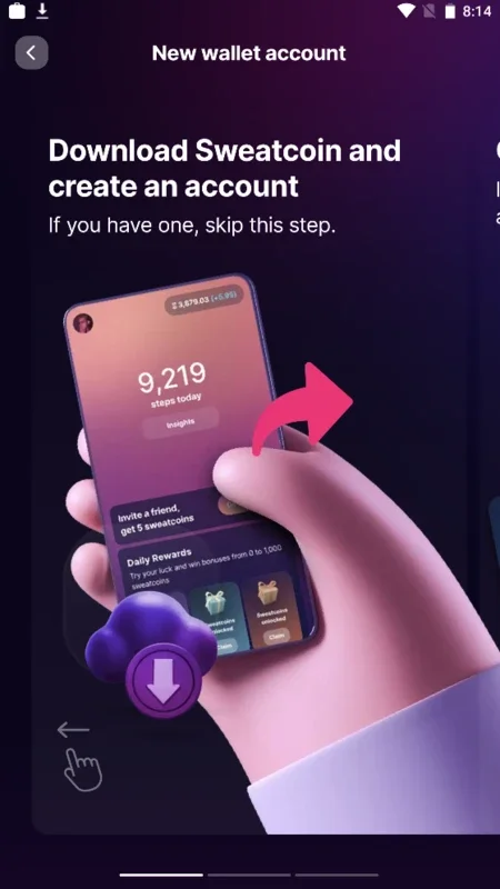 Sweat Wallet for Android: Manage Your Sweatcoin