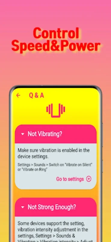 Vibrator for Android - Customizable Relaxation at Your Fingertips