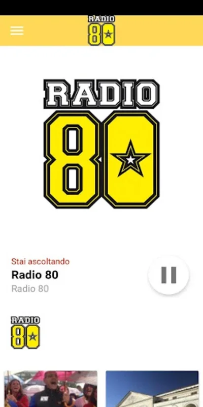 Radio 80 for Android - Stream 80s Hits Seamlessly