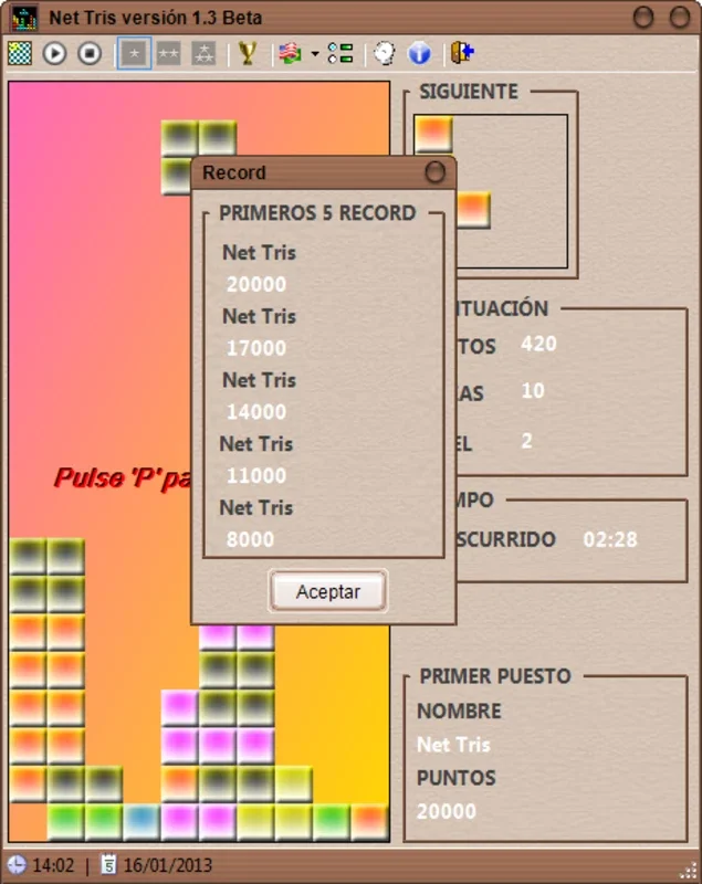 Net Tris for Windows - More Than Just Classic Tetris