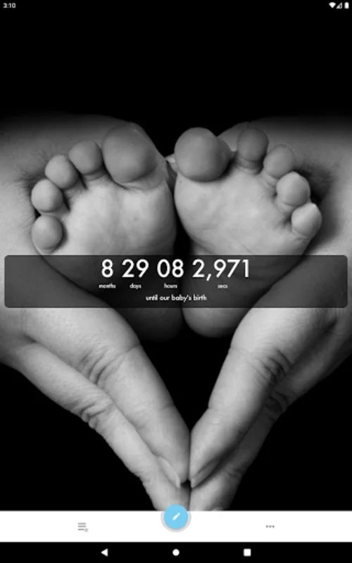 Baby Countdown for Android - Track Baby's Due Date