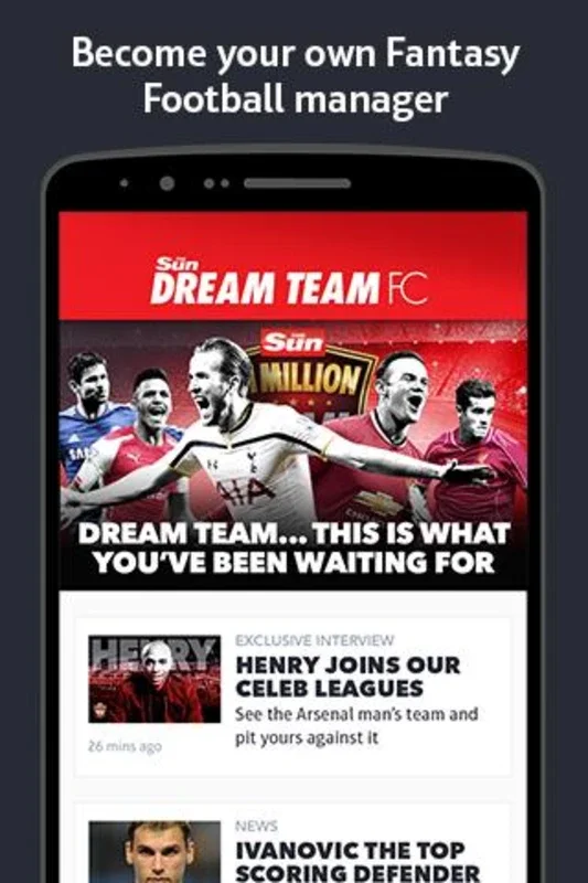 Dream Team for Android: Manage Premier League Stars