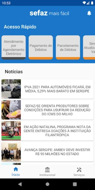 Sefaz Mais Fácil for Android - Manage Tax Easily