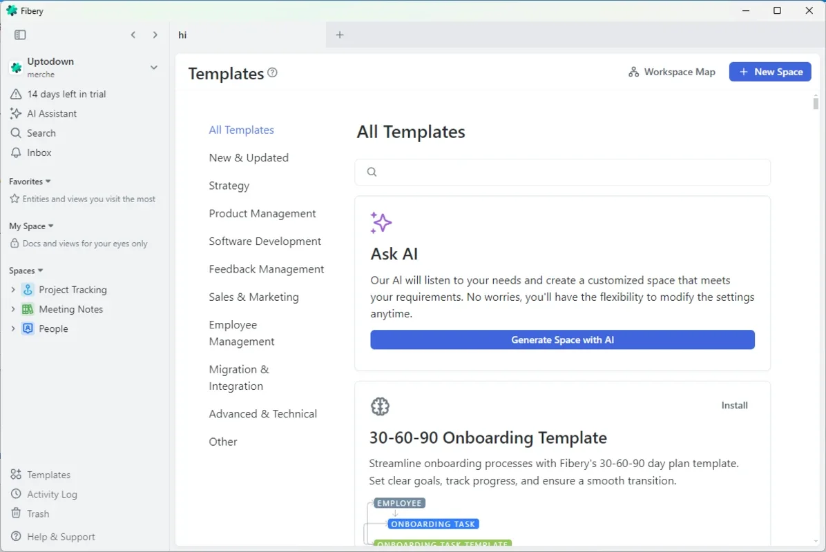 Fibery for Windows: Comprehensive Project Management