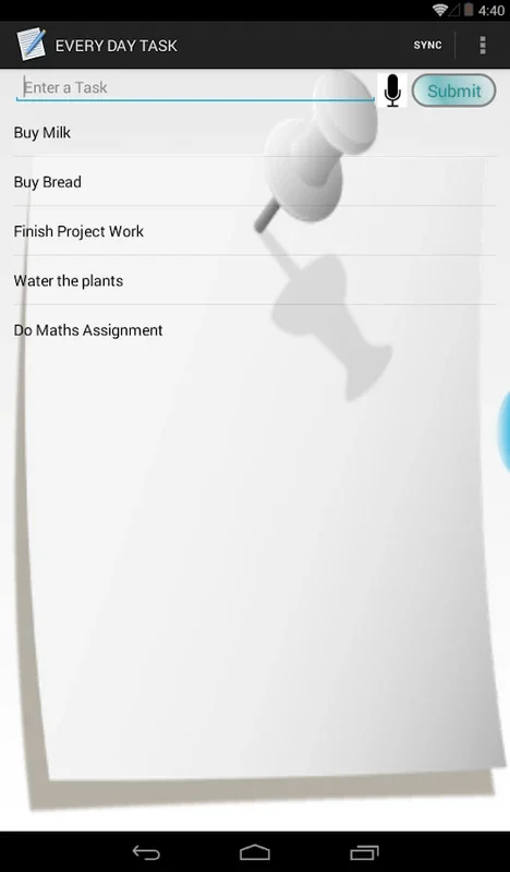 Everyday Task for Android: Simplify Your Daily Tasks