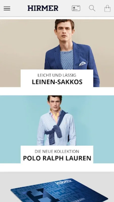 HIRMER for Android - Men's Fashion Hub